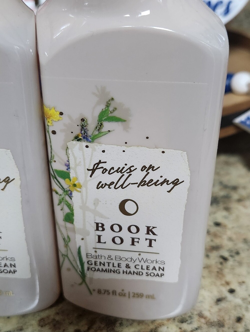 Bath and Body Works "Book Loft" Foaming Hand Soap Bundle of 2 - Picture 2 of 2